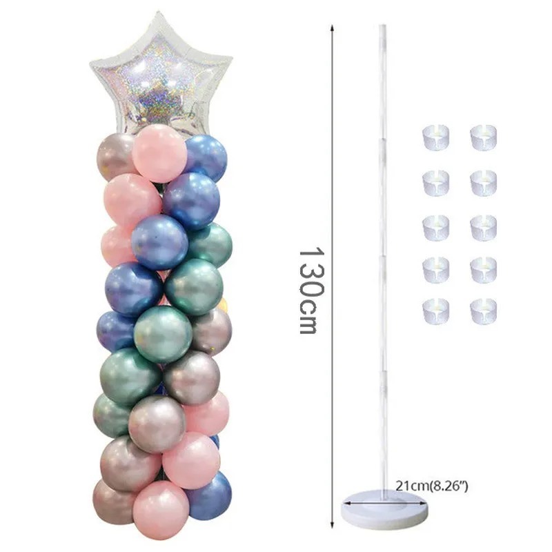 130 ซม.คอลัมน์บอลลูนชุดอุปกรณ์ - Wedding Decor Supply Store บทวิจารณ์และราคา