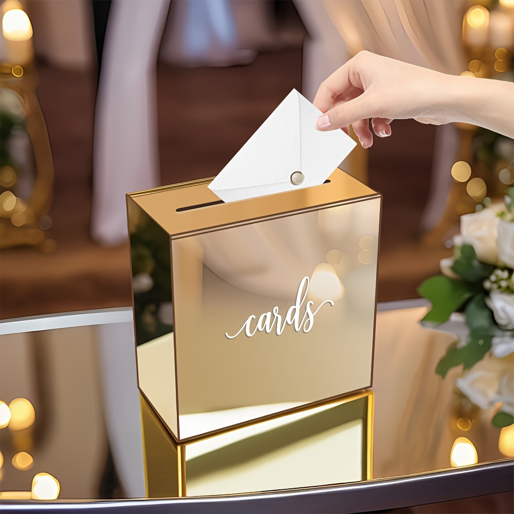 กล่องใส่การ์ดเชิญงานแต่งงานอะค - Wedding Card Box บทวิจารณ์และราคา
