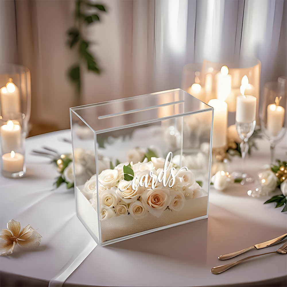 กล่องใส่การ์ดเชิญงานแต่งงานอะค - Wedding Card Box บทวิจารณ์และราคา